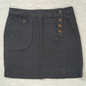 Anthro Maeve "Washed-Out Mini" Skirt NWOT, Size 2